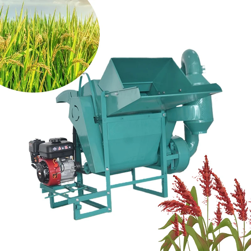 Rice Thresher Machine - Машина для очистки и обмолота обычного