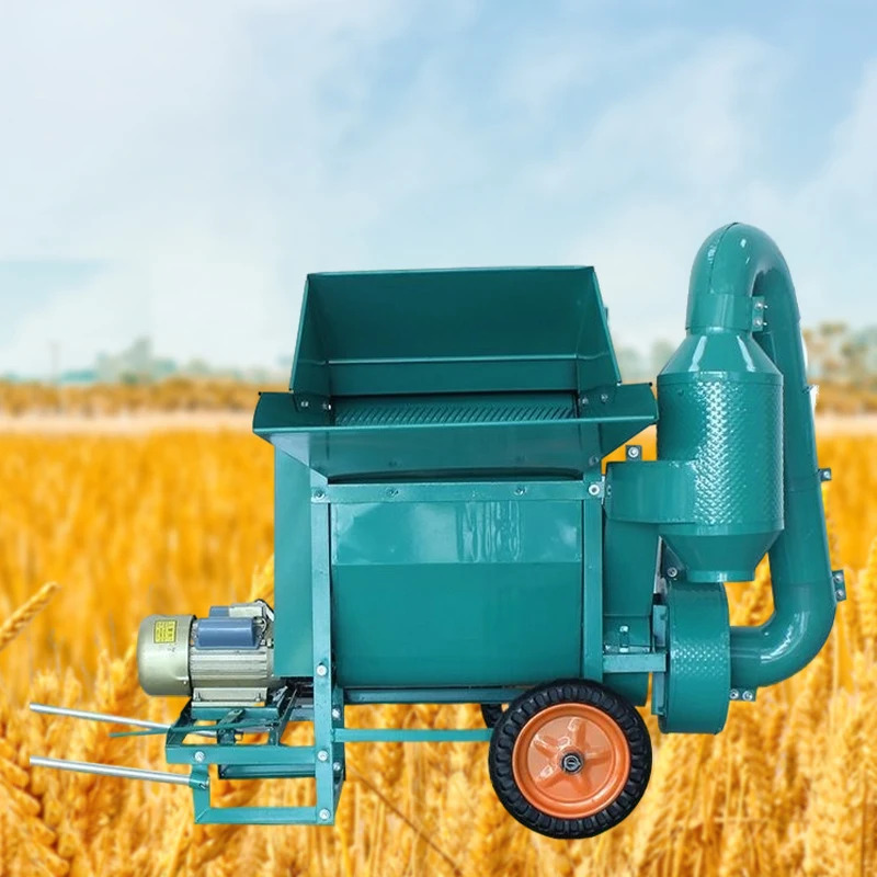 Rice Thresher Machine - Эффективная молотилка для пшеницы, мини-молотилка для