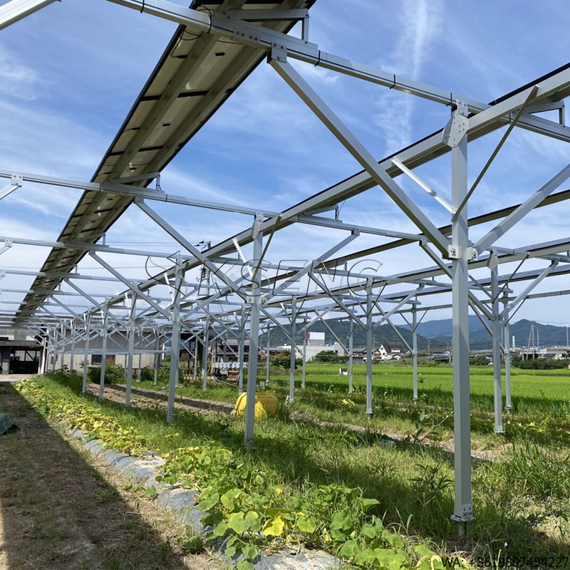 Agriculture Farming Japan - Новые алюминиевые кронштейны для солнечных панелей