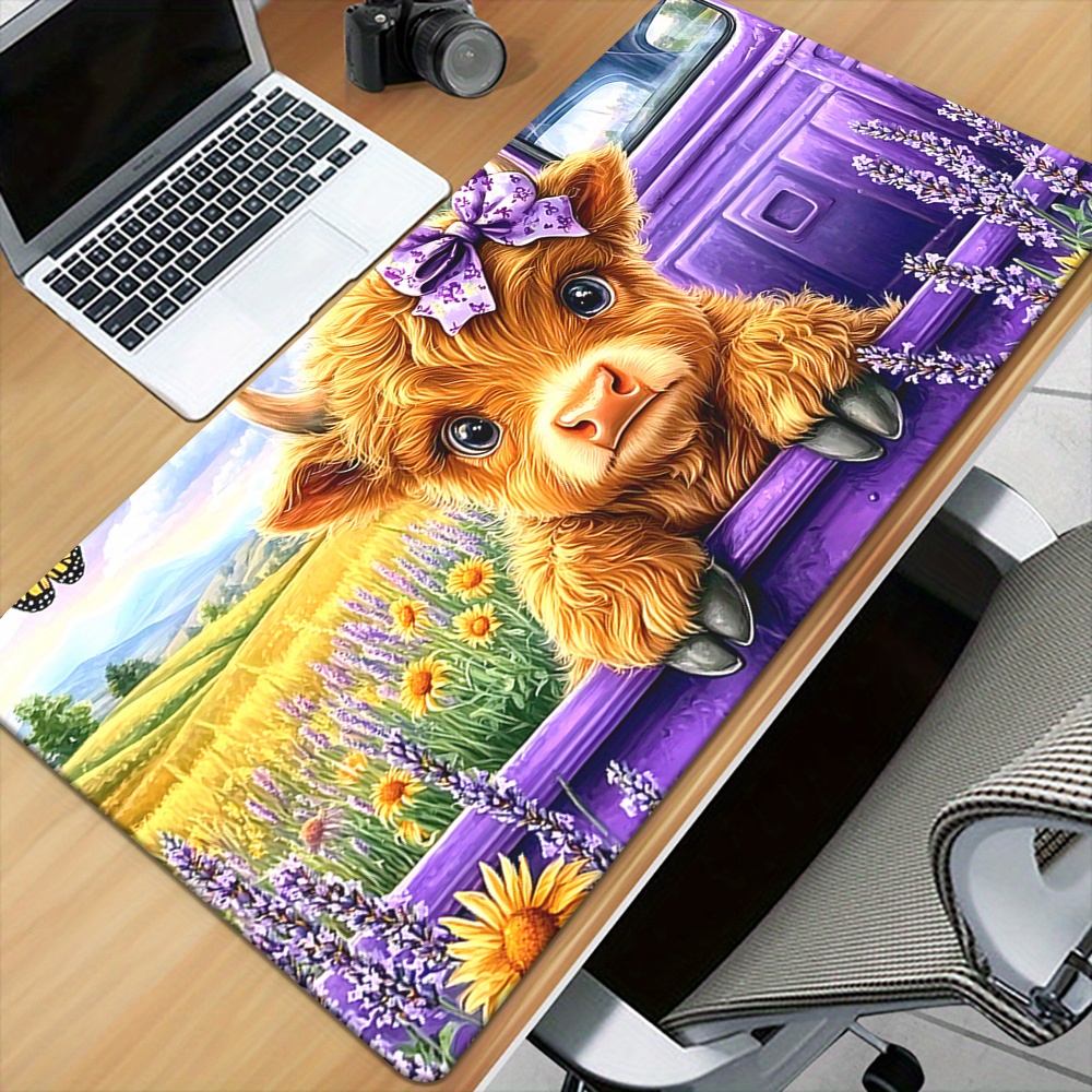 Милый коврик для стола с изобр – обзор и цена Cow Mat Rubber