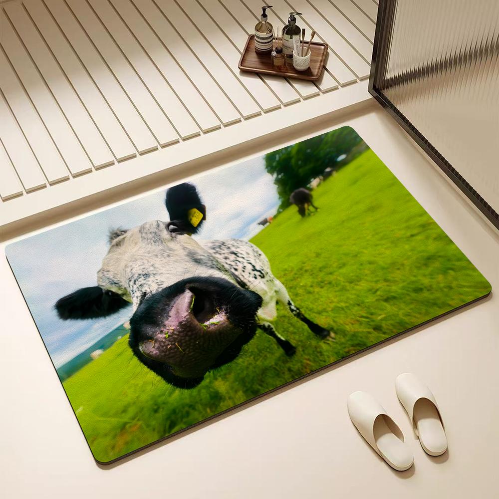 Коврик для ванной KWaii с абст – обзор и цена Cow Mat Rubber