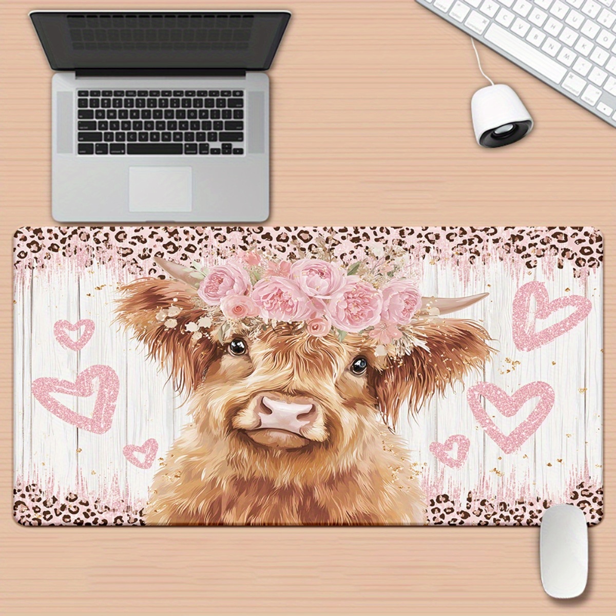 Коврик для стола Highland Cow  – обзор и цена Cow Mat Rubber