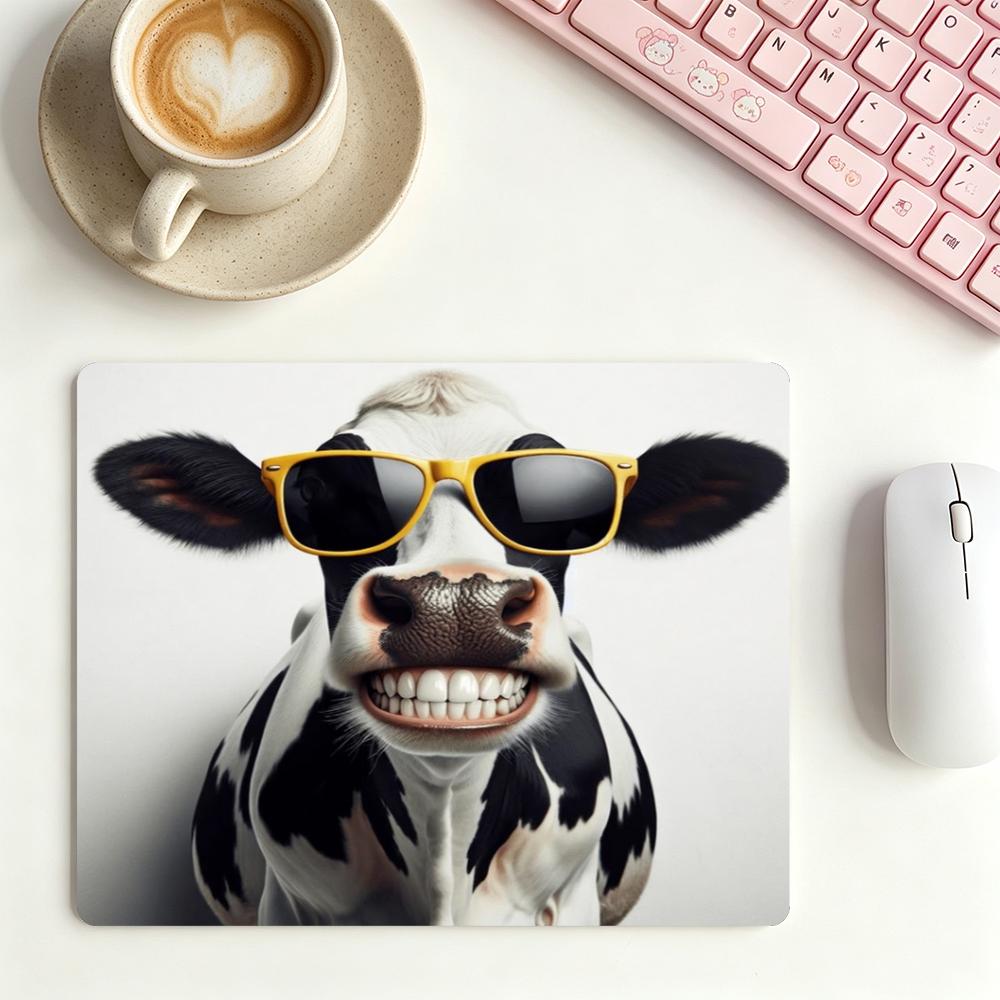 Игровой коврик для мыши с изоб – обзор и цена Cow Mat Rubber