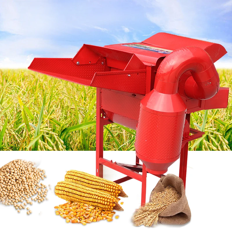 Мини-многофункциональная молот – обзор и цена Rice Thresher Machine