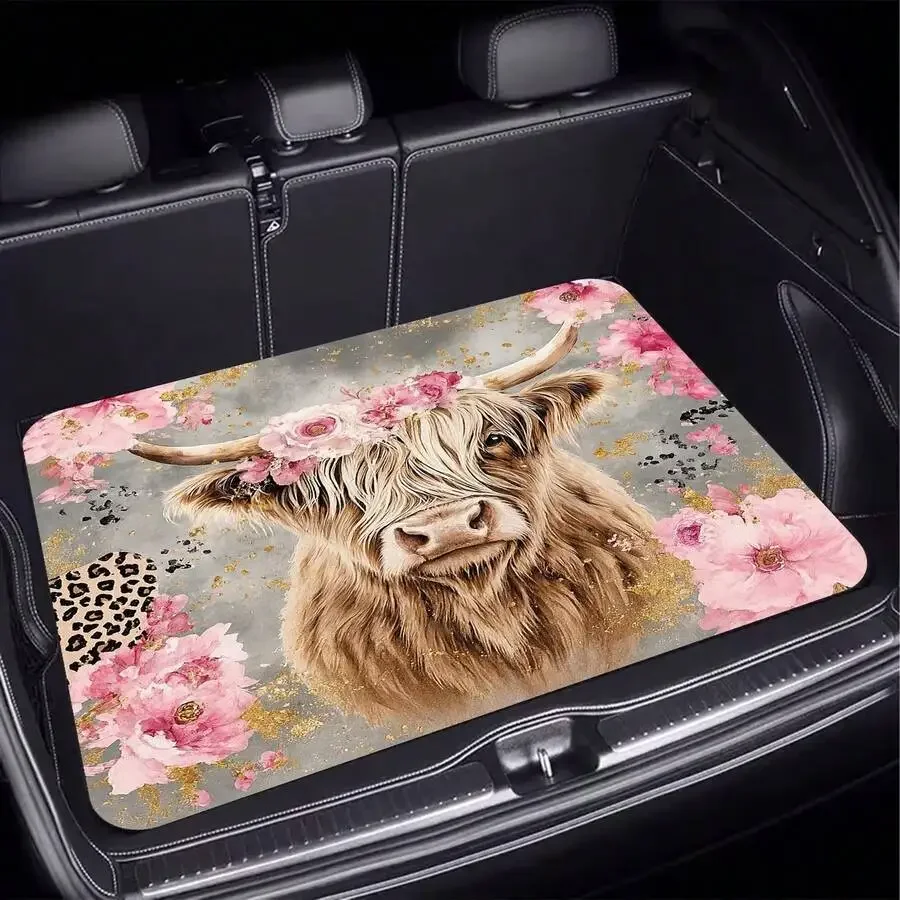 1 шт., коврик для багажника ав – обзор и цена Cow Mat Rubber