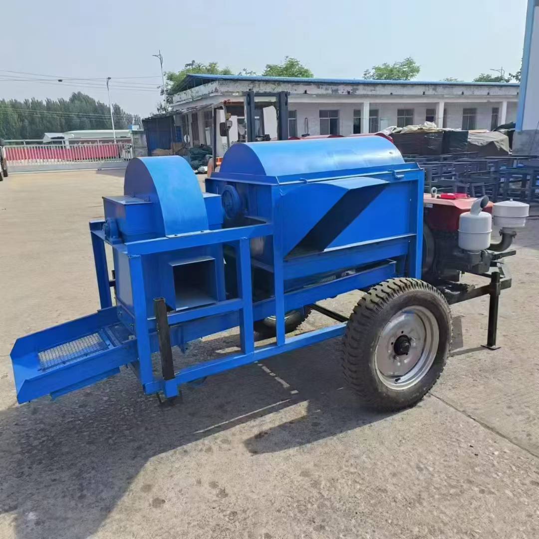 Мобильная дизельная мультифунк – обзор и цена Rice Thresher Machine