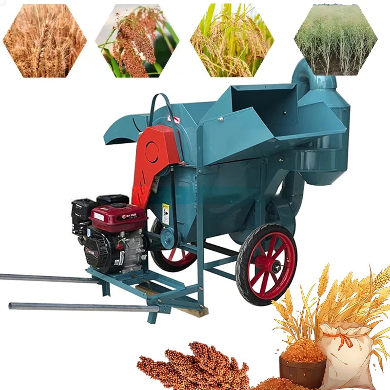 Машина для очистки и обмолота  – обзор и цена Rice Thresher Machine