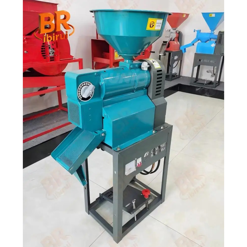 Мини-рисорушка из нержавеющей  – обзор и цена Rice Thresher Machine